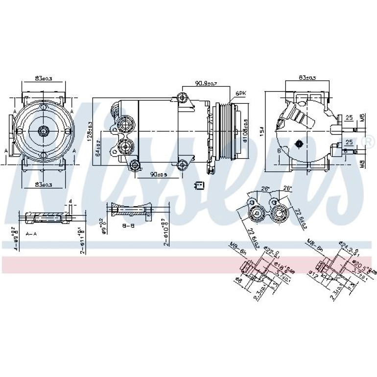 Kompressor, Klimaanlage 890216 Kompressor, Klimaanlage 890216