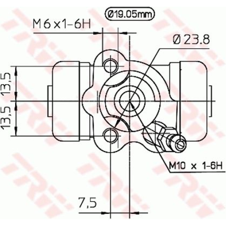 Radbremszylinder BWD267 Radbremszylinder BWD267