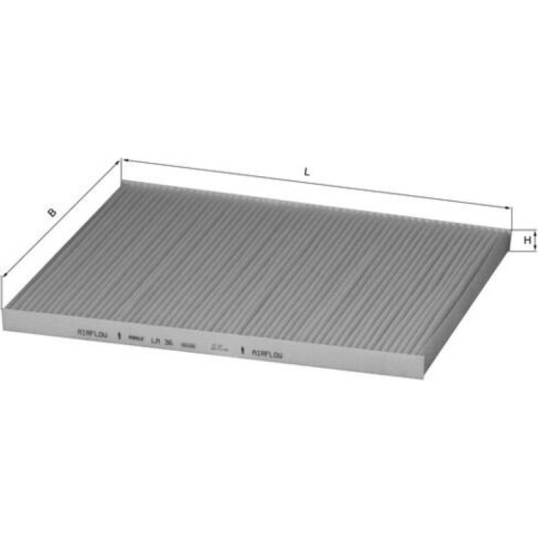Filter, Innenraumluft LA 36 Filter, Innenraumluft LA 36