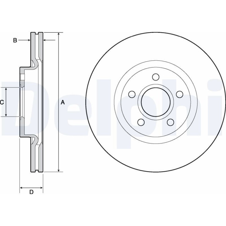 Bremsscheibe BG4676C Bremsscheibe BG4676C