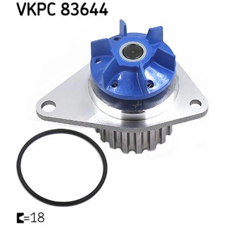 Wasserpumpe VKPC 83644 Wasserpumpe VKPC 83644