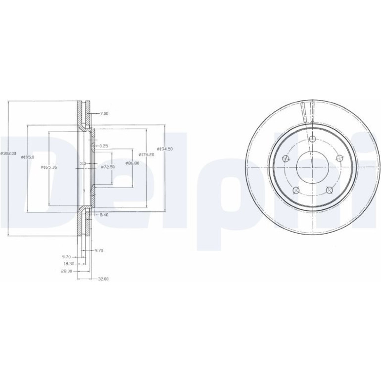 Bremsscheibe BG4212 Bremsscheibe BG4212