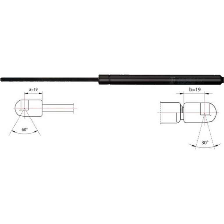 Gasfeder, Koffer-/Laderaum 2110475