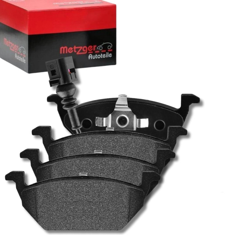 METZGER 1170002 Bremsbeläge Vorderachse, mit integriertem Verschleißsensor METZGER 1170002 Bremsbeläge Vorderachse, mit integriertem Verschleißsensor
