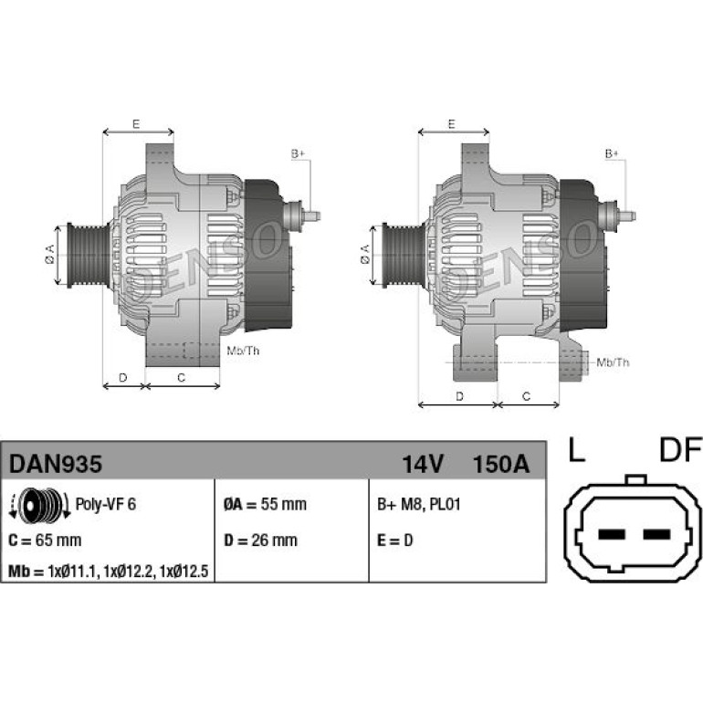 Generator DAN935 Generator DAN935