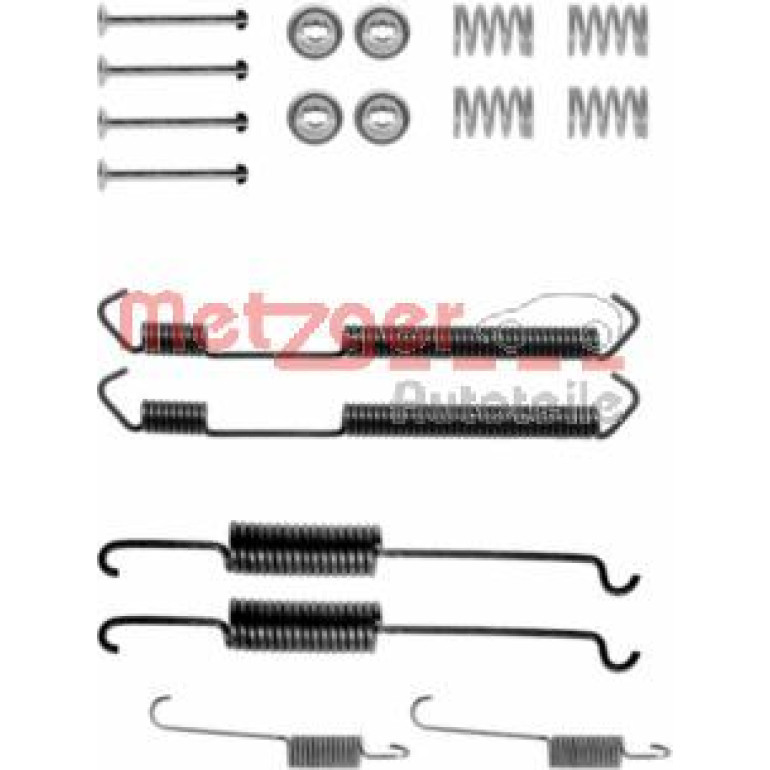 Zubehörsatz, Bremsbacken 105-0691 Zubehörsatz, Bremsbacken 105-0691