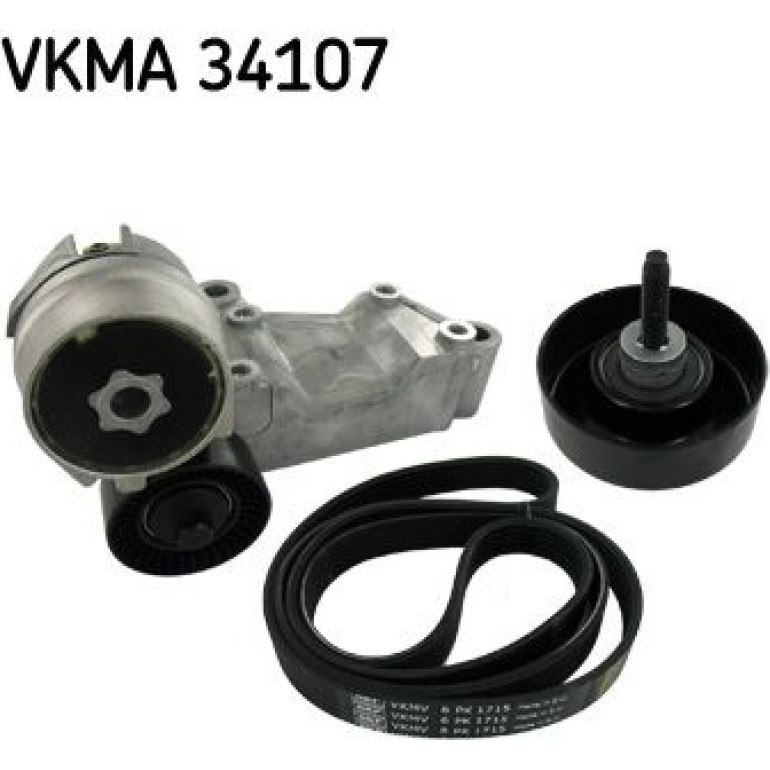 Keilrippenriemensatz VKMA 34107 Keilrippenriemensatz VKMA 34107