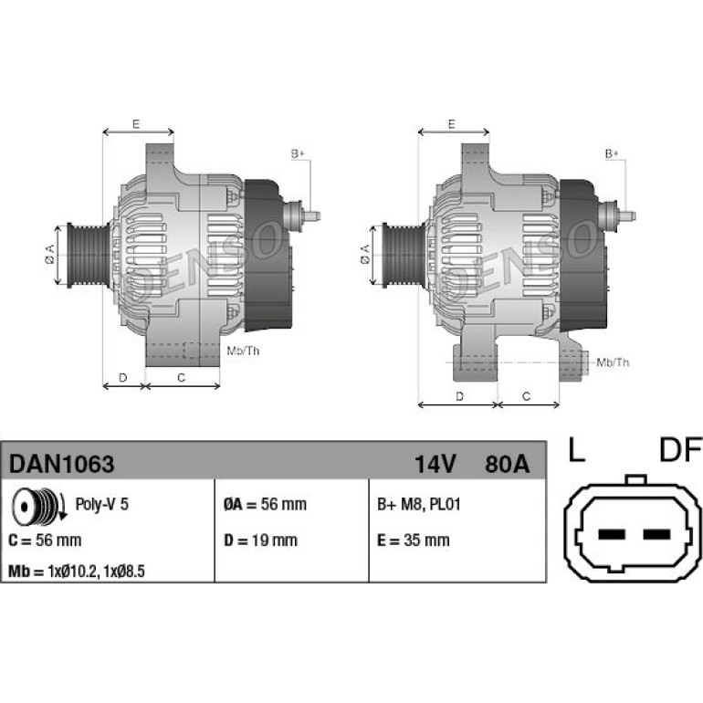 Generator DAN1063 Generator DAN1063