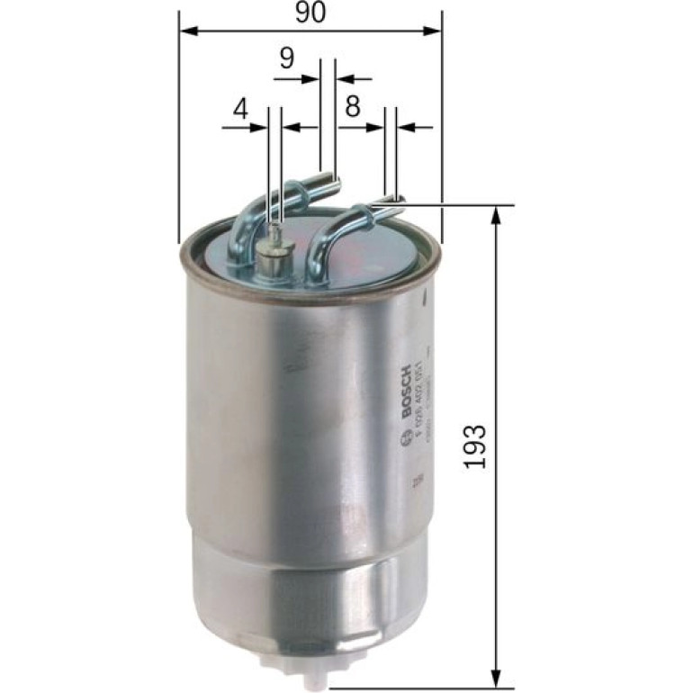 Kraftstofffilter F 026 402 051 Kraftstofffilter F 026 402 051