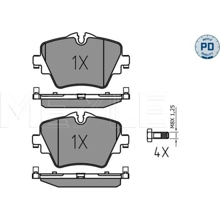 Bremsbelagsatz, Scheibenbremse 025 256 1718/PD Bremsbelagsatz, Scheibenbremse 025 256 1718/PD