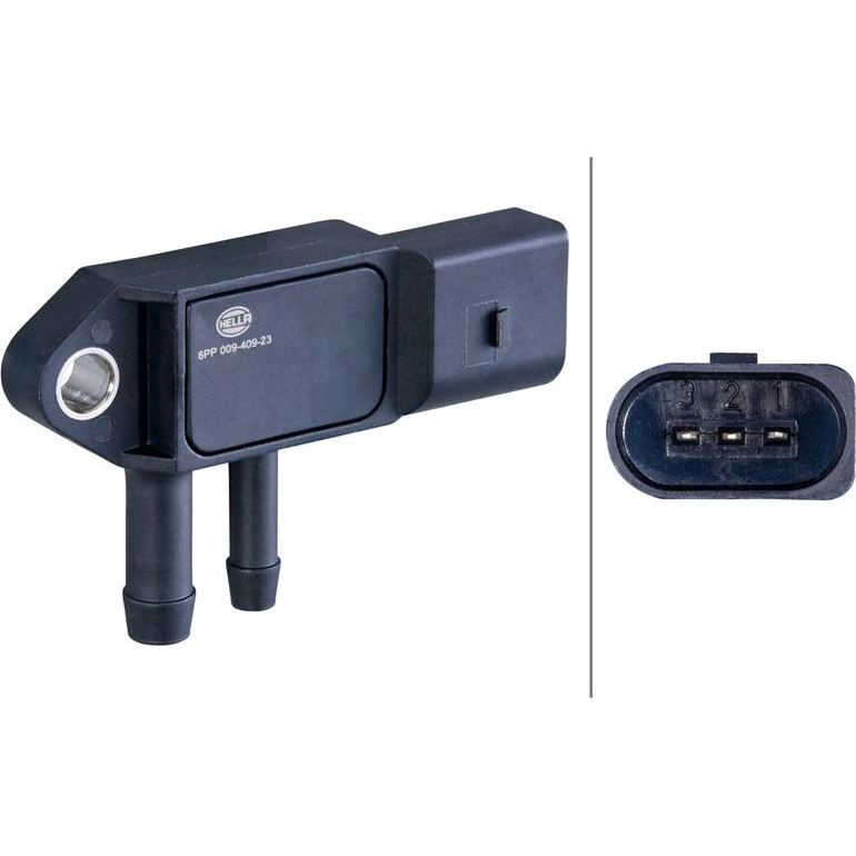 Sensor, Abgasdruck 6PP 009 409-231 Sensor, Abgasdruck 6PP 009 409-231