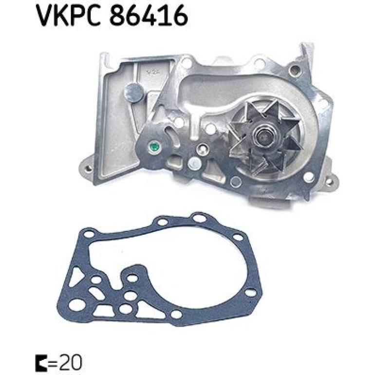 Wasserpumpe VKPC 86416