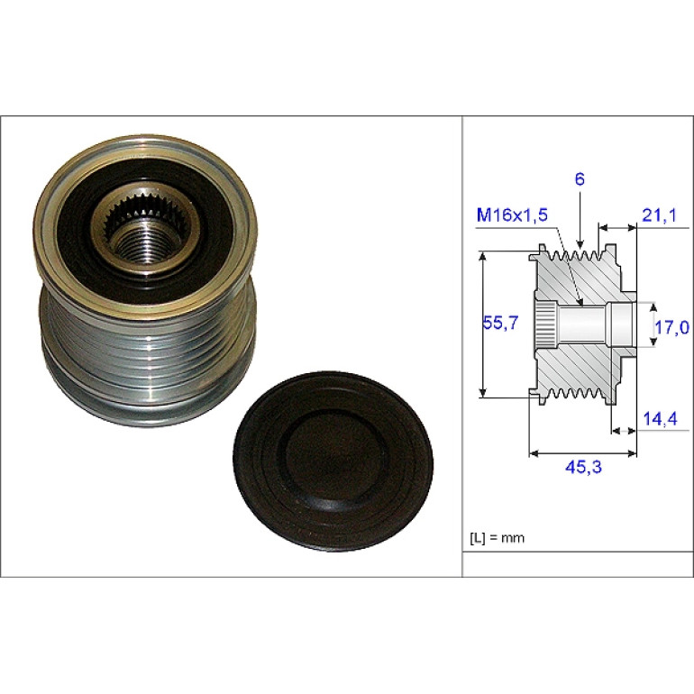 Generatorfreilauf 535 0036 10 Generatorfreilauf 535 0036 10
