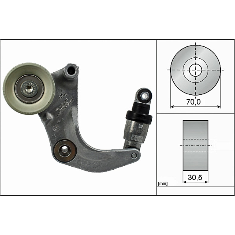 Spannarm, Keilrippenriemen 534 0534 10