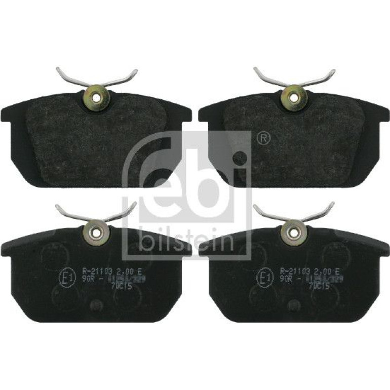 FEBI BILSTEIN 16171 Bremsbeläge FEBI BILSTEIN 16171 Bremsbeläge