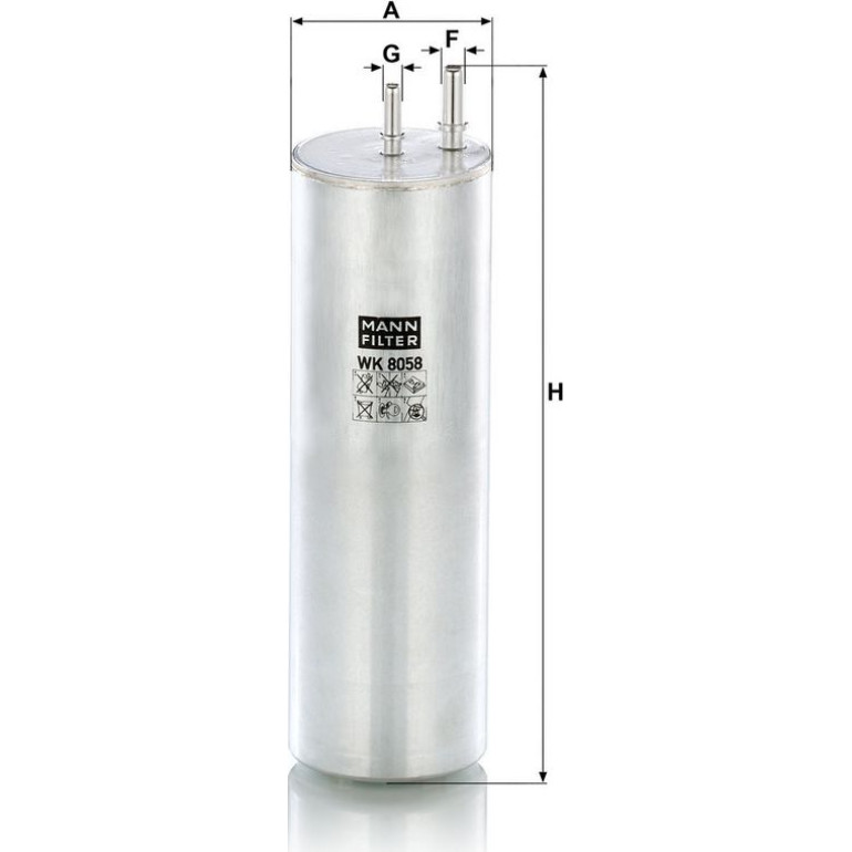 Kraftstofffilter WK 8058 Kraftstofffilter WK 8058
