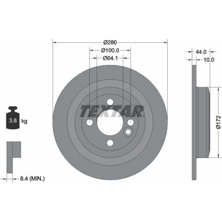 Bremsscheibe 92234003