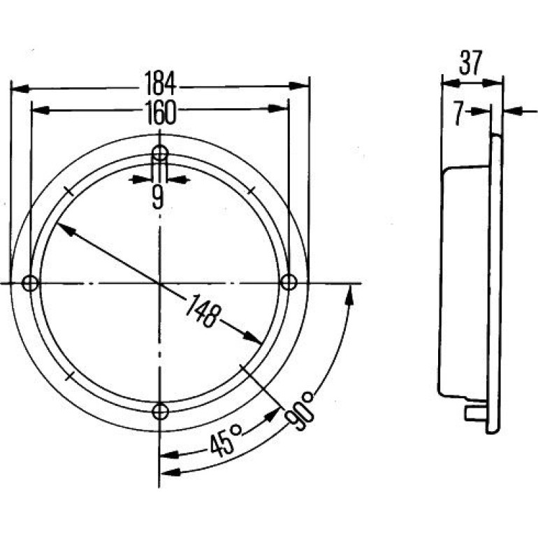 Innenraumleuchte 2JA 005 590-001