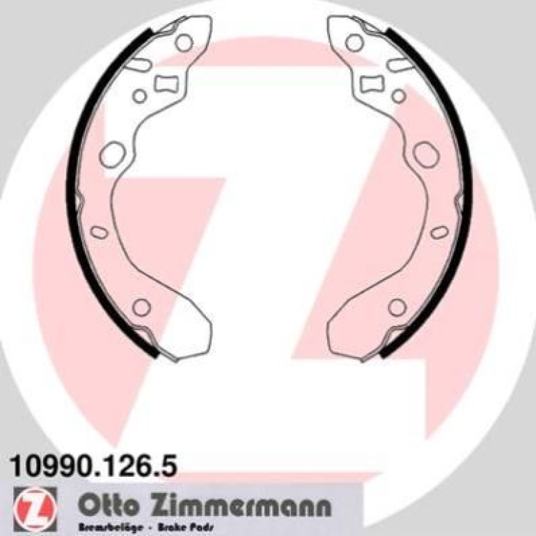 Bremsbackensatz 10990.126.5