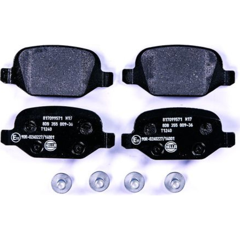 Bremsbelagsatz, Scheibenbremse 8DB 355 009-361 Bremsbelagsatz, Scheibenbremse 8DB 355 009-361