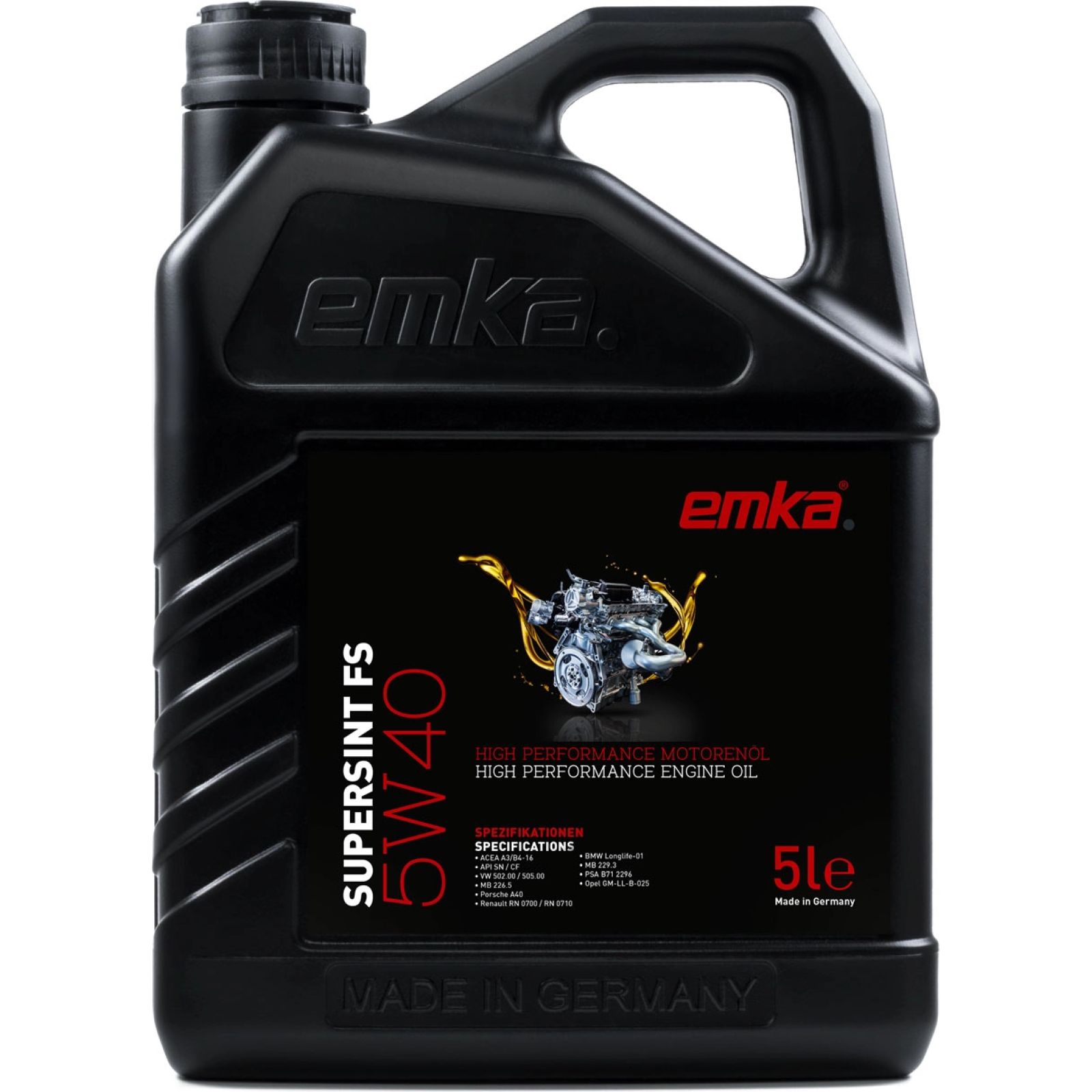 EMKA, Motoröl, Supersint FS 5W40, 5L