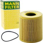 MANN-FILTER HU 711/51 x Ölfilter mit Dichtung, Filtereinsatz