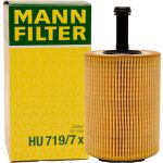 MANN-FILTER HU 719/7 x Ölfilter mit Dichtung, Filtereinsatz