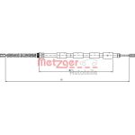 Metzger | Seilzug, Feststellbremse | 10.645
