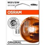 Osram | Glühlampe, Brems-/Schlusslicht | Original W21/5W 12V Doppelblister | 7515-02B