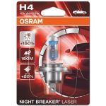 Osram | Glühlampe, Fernscheinwerfer | NIGHT BREAKER® LASER H4 Einzelblister | 64193NL-01B