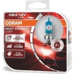 Osram | Glühlampe, Fernscheinwerfer | NIGHT BREAKER® LASER HB3 Duo Box | 9005NL-HCB