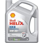 Shell | Motoröl | Helix HX8 Professional AG 5W-30, 5L | 550054288