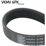 SKF VKMV 6PK1683 Keilrippenriemen 1683mm, 6 Rippen
