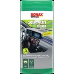 SONAX | Kunststoffpflegemittel | CockpitPflegeTücher Matteffect | 04128000