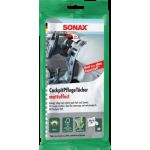 SONAX | Kunststoffpflegemittel | KunststoffPflegeTücher seidenmatt | 04158000
