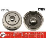TRW | Bremstrommel | DB4302