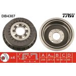 TRW | Bremstrommel | DB4307