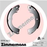 Zimmermann | Bremsbackensatz | 10990.160.2