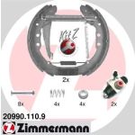 Zimmermann | Bremsbackensatz | 20990.110.9