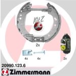 Zimmermann | Bremsbackensatz | 20990.123.6