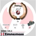 Zimmermann | Bremsbackensatz | 20990.125.3