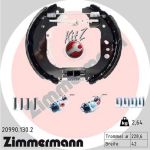 Zimmermann | Bremsbackensatz | 20990.130.2
