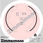 Zimmermann | Bremsbackensatz, Feststellbremse | 10990.159.1