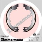 Zimmermann | Bremsbackensatz, Feststellbremse | 10990.159.2