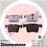 Zimmermann | Bremsbelagsatz, Scheibenbremse | 25199.995.1