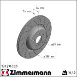 Zimmermann | Bremsscheibe | 150.2960.20
