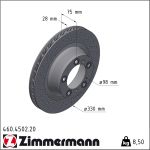 Zimmermann | Bremsscheibe | 460.4502.20