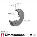 Zimmermann | Bremstrommel | 250.1750.20