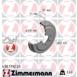 Zimmermann | Bremstrommel | 430.1792.20