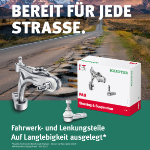 SCHAEFLER: Fahrwerk- und Lenkungsteile von FAG